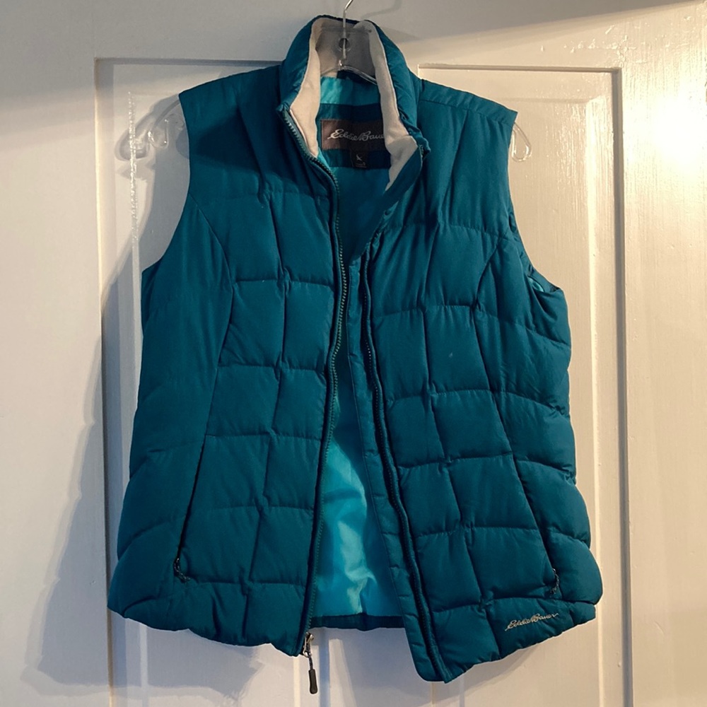 Eddie Bauer womens vest - teal